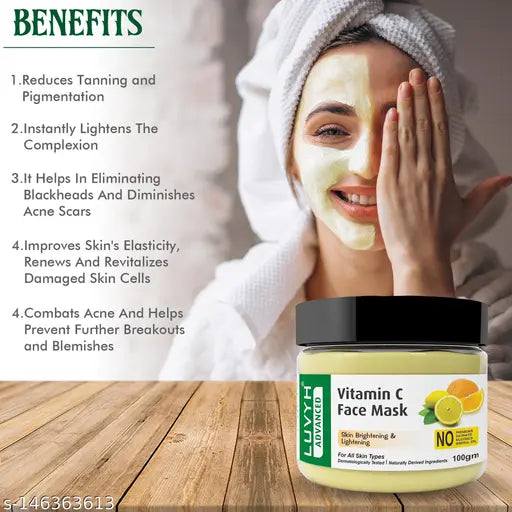 vitamin c face mask, Vitamin c, Vit c, Vitamin c Face pack 100g