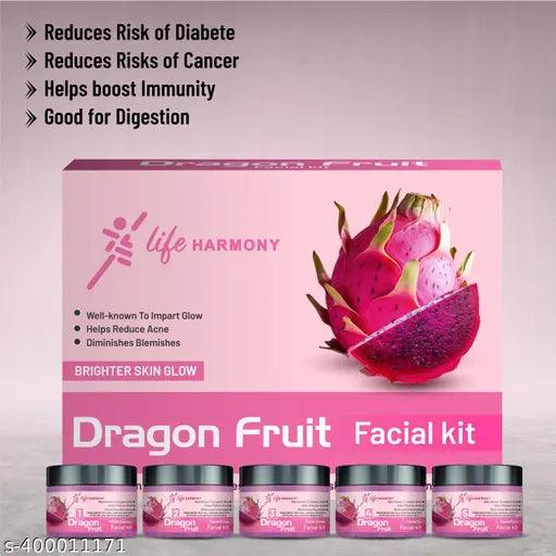 Anti-Ageing & Whitening Dregon Fruit Facial Kit (250GM)