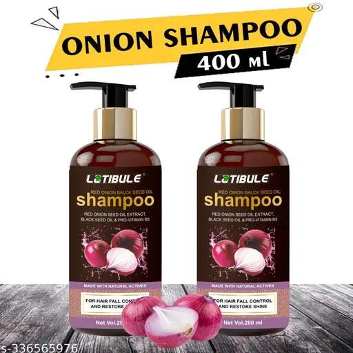 Red Onion Hair Shampoo,Hair Loss Control-Long Hair-Hair Regrowth Hair (Shampoo 400ml)