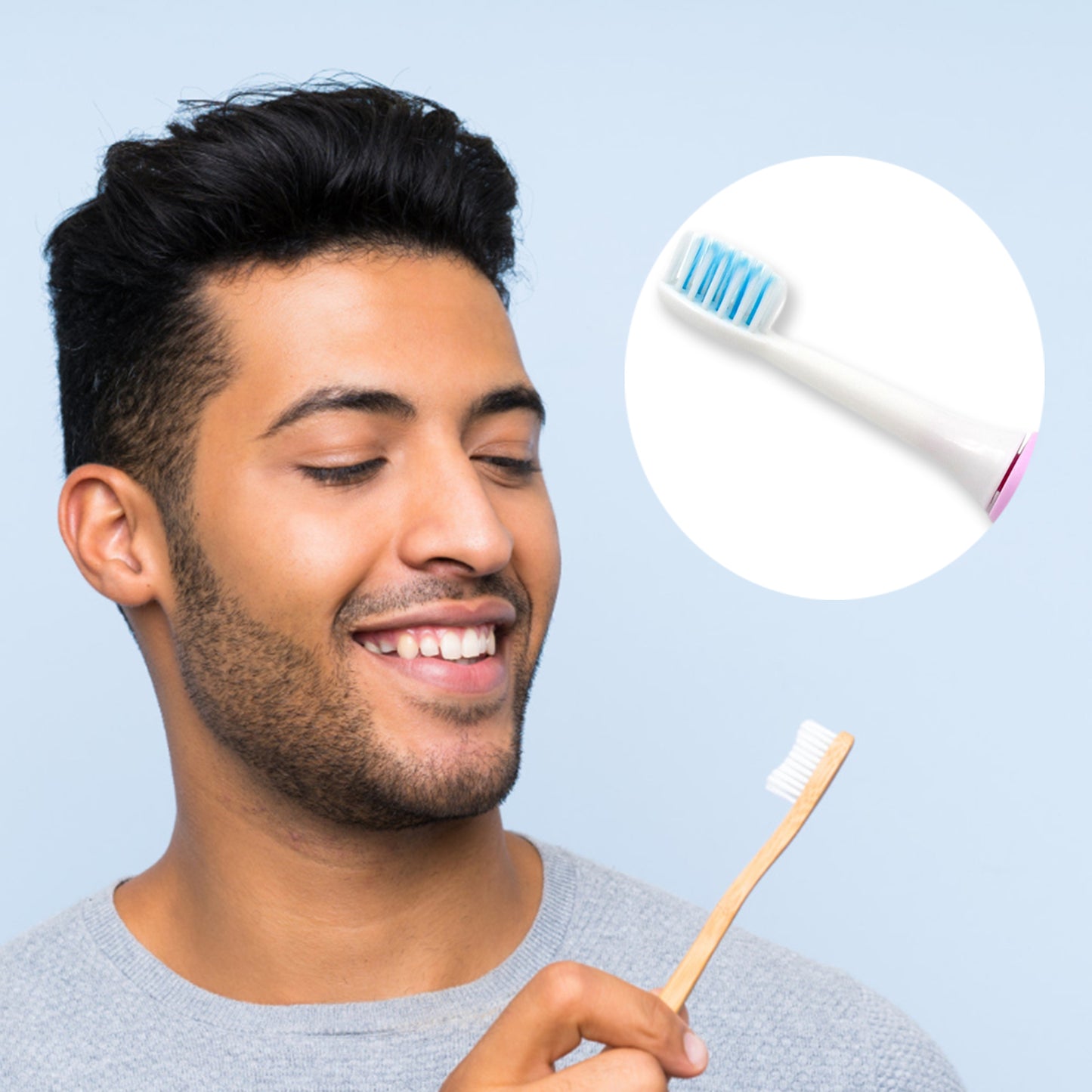 6217 Electric Toothbrush Battery Operate For Home Travelling Use - Springkart 