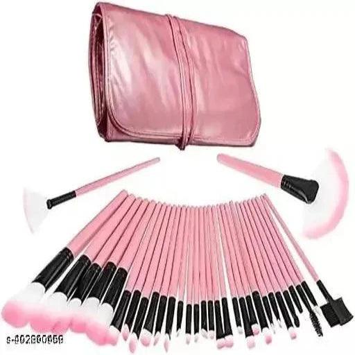 Makeup Brushes 24 Piece Makeup Brush Set Premium NET QUANTITY 24 PCS COLOR PINK