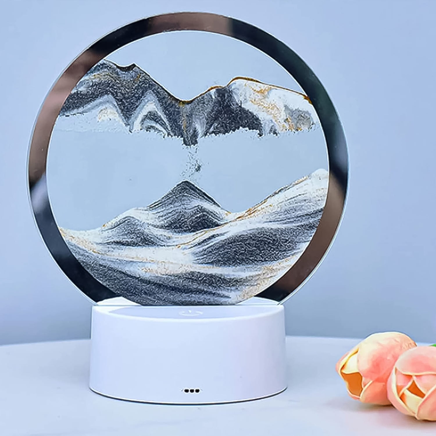 3d Liquid Motion Display With Led Light (1 Pc) - Springkart 