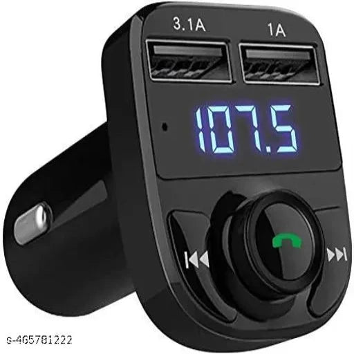 CAR X8 FM Transmitter Car Kit for Hands Free Call Receiver