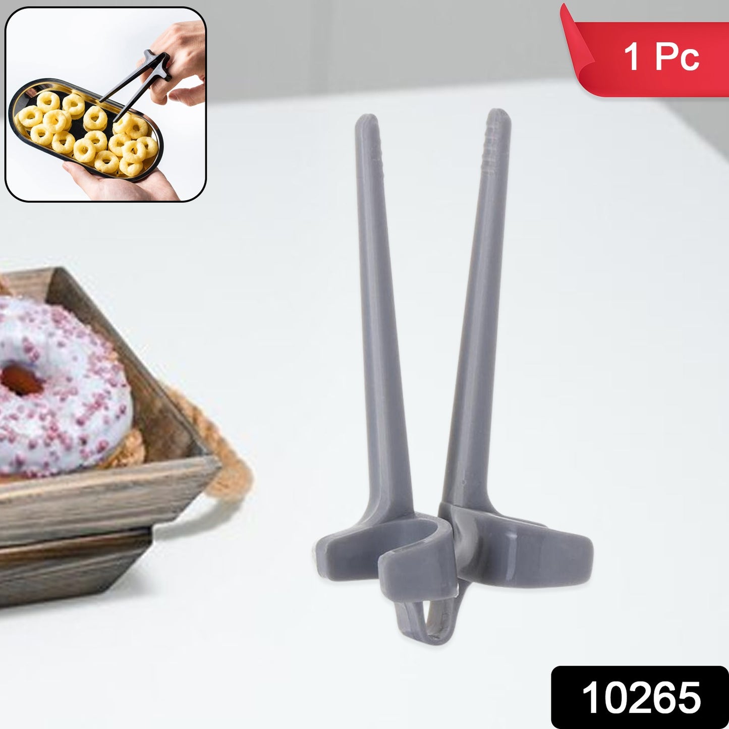 Plastic Finger Chopsticks For Gamers Snack Clips (1 Pc) - Springkart 