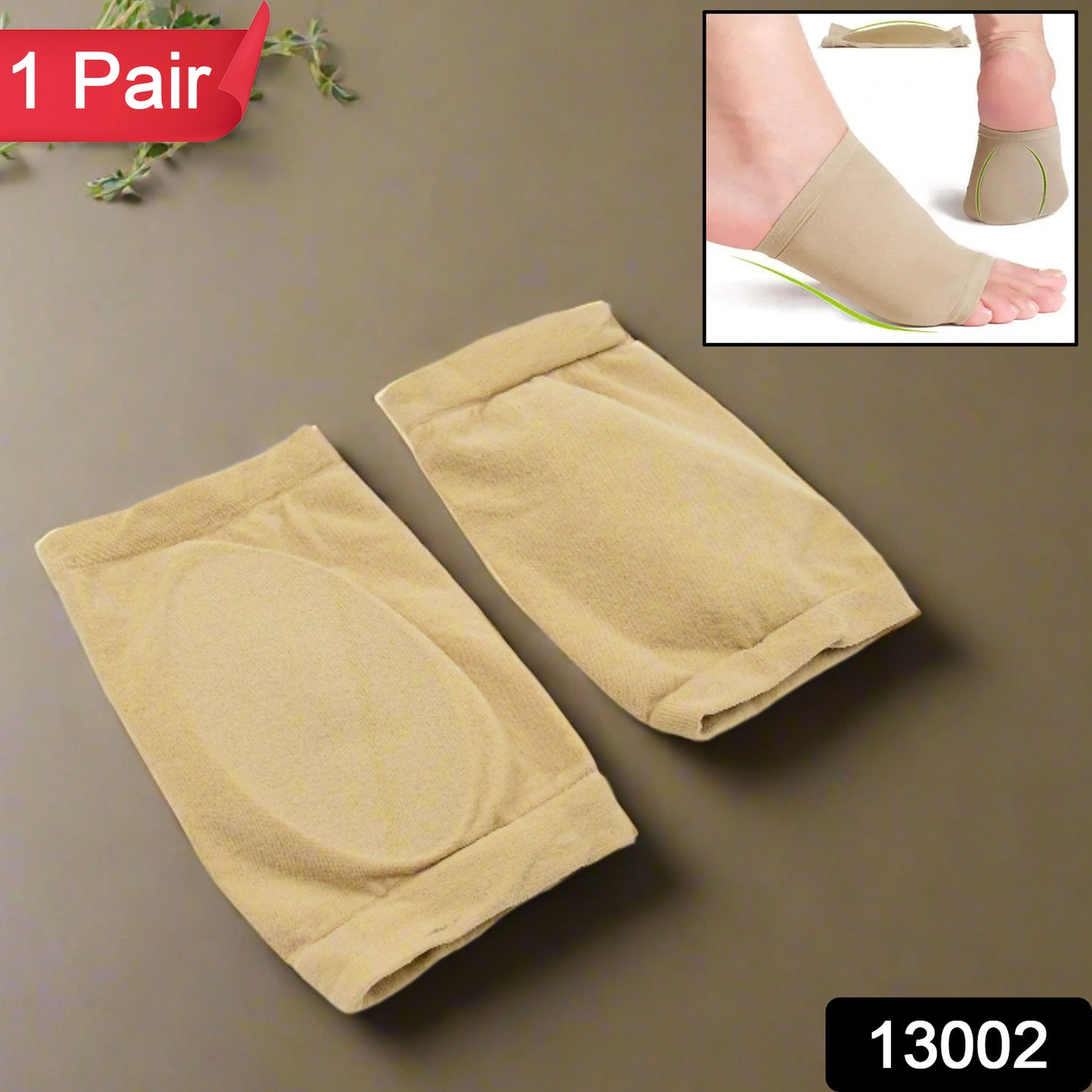 Foot Arch Support Plantar Fasciitis Leg Foot Pain Relief Product (1 Pair) - Springkart 