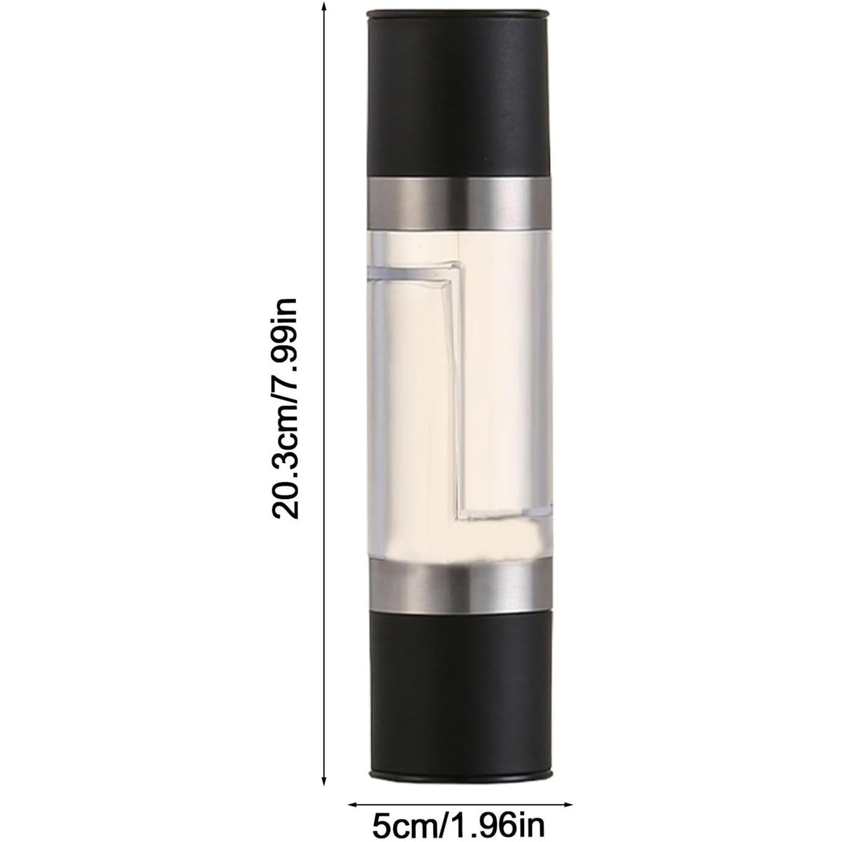 2-in-1 Stainless Steel Salt And Pepper Grinder