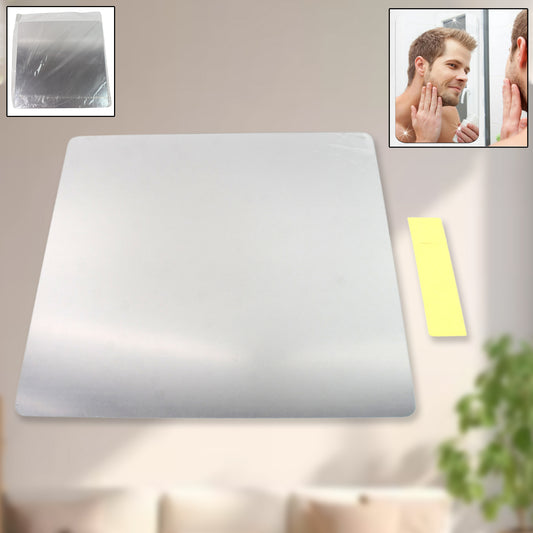 Plastic Square 3d Mirror Wall Stickers (1 Pc 30x30 Cm) - Springkart 