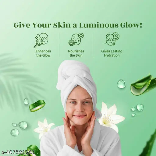 Gantavya Aloevera Face Beauty Gel - 220gm pack of 2