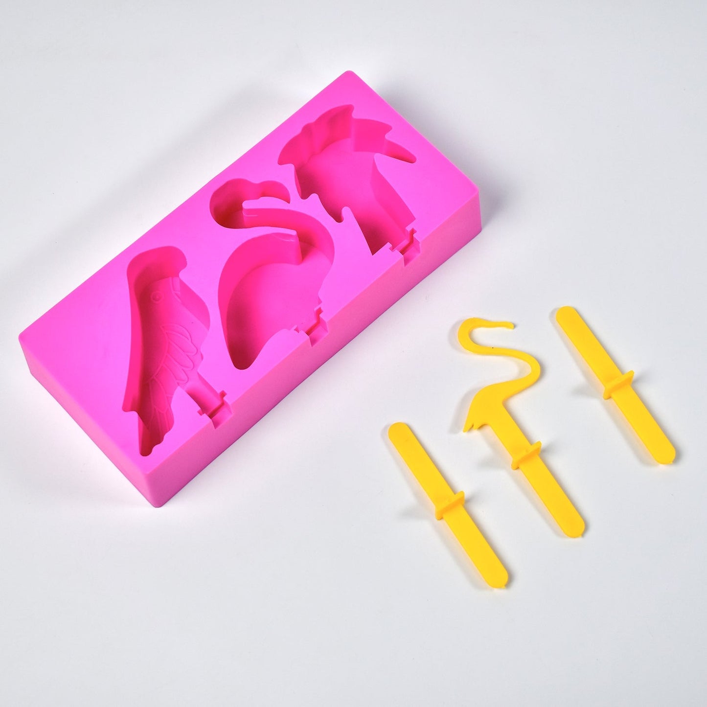 Fancy Ice Candy Mould Maker - Food-Grade Reusable Popsicle Molds, Ice Cream and Kulfi Sticks for All Ages - Springkart 