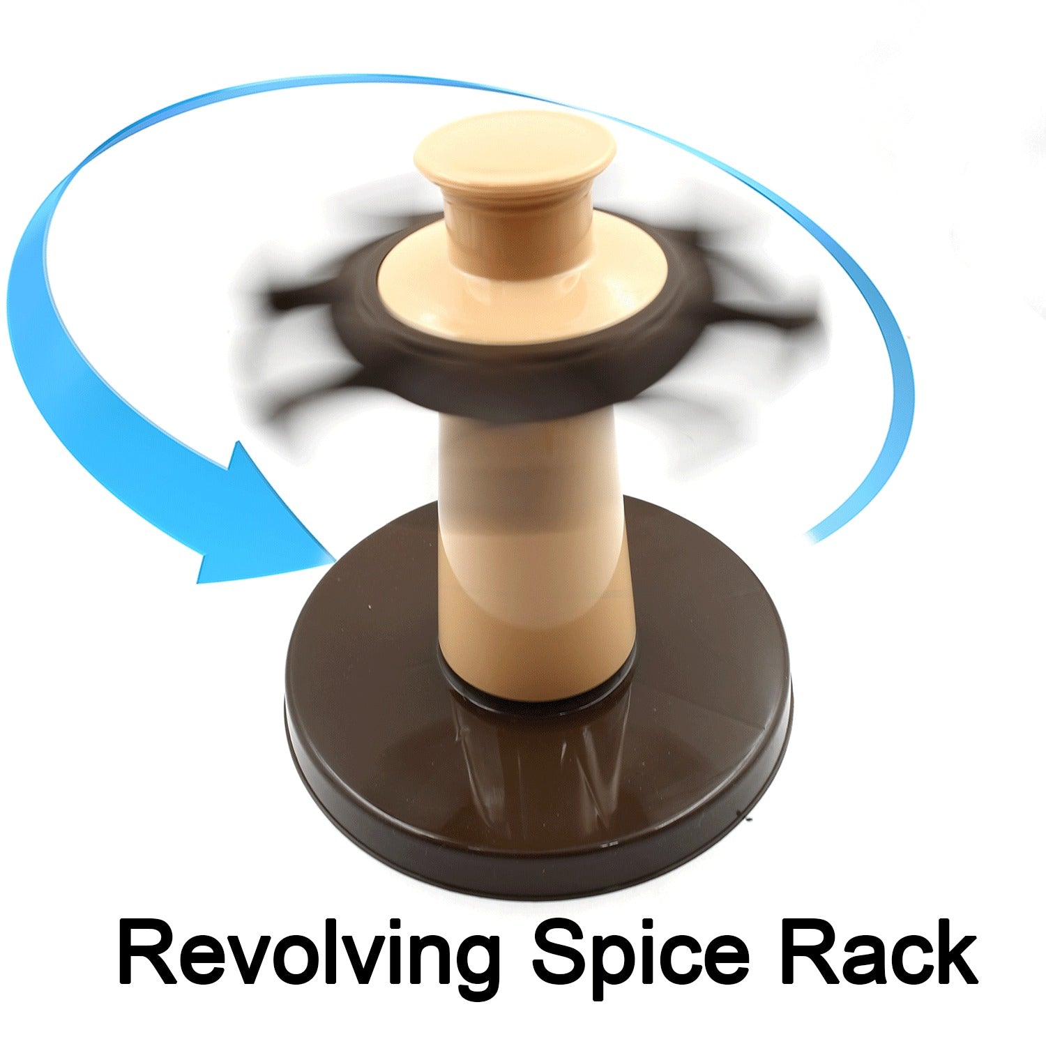 5986 360 Revolving Spice Rack For Kitchen And Dining Table 8 Spice Jars With 120 Ml Condiment Set Herb Seasoning Organizer - Springkart 