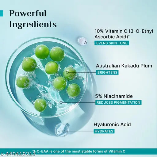 PILGRIM 10% Vitamin C Face Serum For Daily Brightness (10 ml)