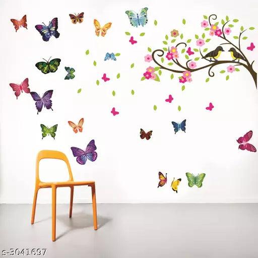 Trendy Elegant PVC Vinyl Wall Sticker - Springkart 