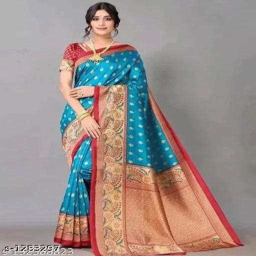 Fashionable Khadi Women Saree - Springkart 