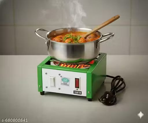 Electric cooking heater