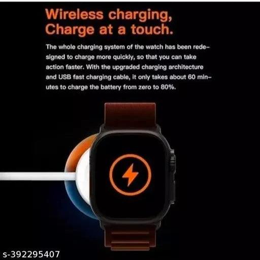 ULTRA WIRELESS CHARGING SMART WATCH INFINITE DISPLAY 2.09 - Springkart 