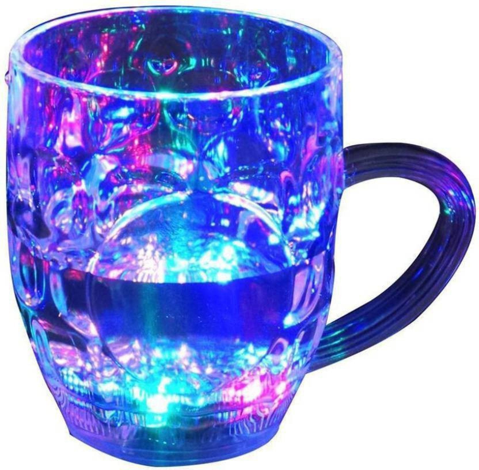 Led Glass Cup (Rainbow Color) - Springkart 