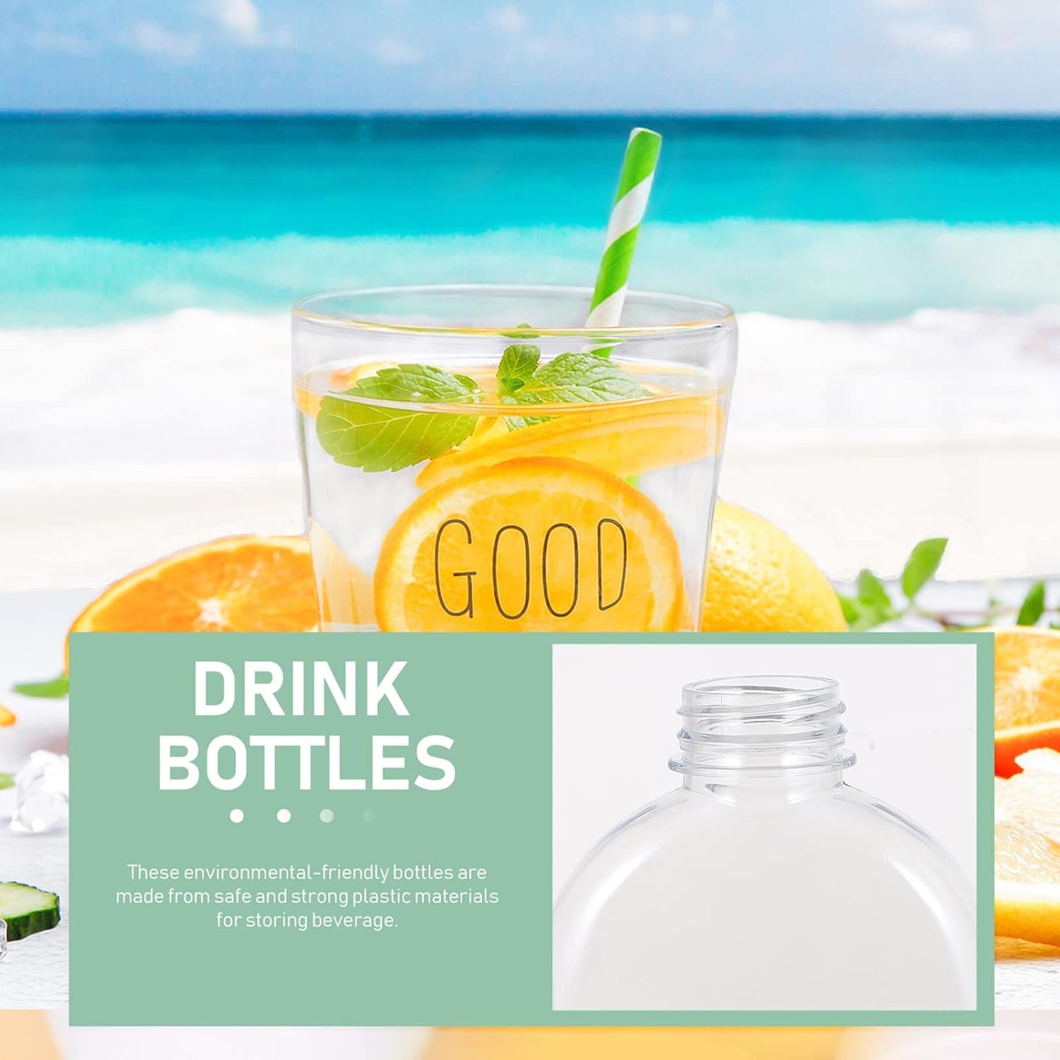 Multipurpose Transparent Round Clear Plastic Container (1 Pc) - Springkart 