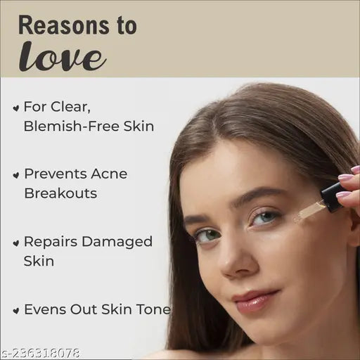 Luvyh Niacinamide Face Serum with Rice Water | Vitamin B3 with Japanese Fermented Rice Water | For Clear, Blemish-Free, Bright Skin | Suits All Skin Types | Fragrance-Free  30ml
