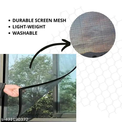 3 FT X 4FT BLACK COLOR WINDOW MOSQUITO NET