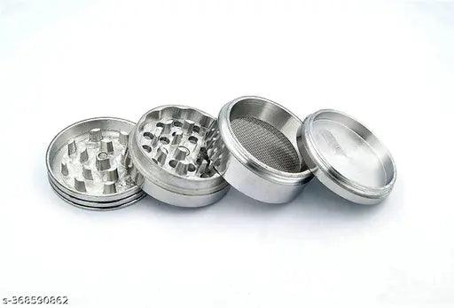 Classic Metallic Herb crusher, Grinder Medium with filter (Herb grinder/Herb crusher 42 mm)