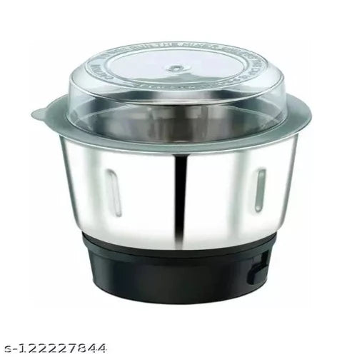 Harimahendra Presents Stainless Steel Heavyduty Mixer Chutney Jar,Mixer pot,Mixer jar,Mixer Grinder Jar,Mixy pot,Mixer small pot,Mixer jar,Mixer Grinder,Kitchen tools (350ml,silver) - Springkart 