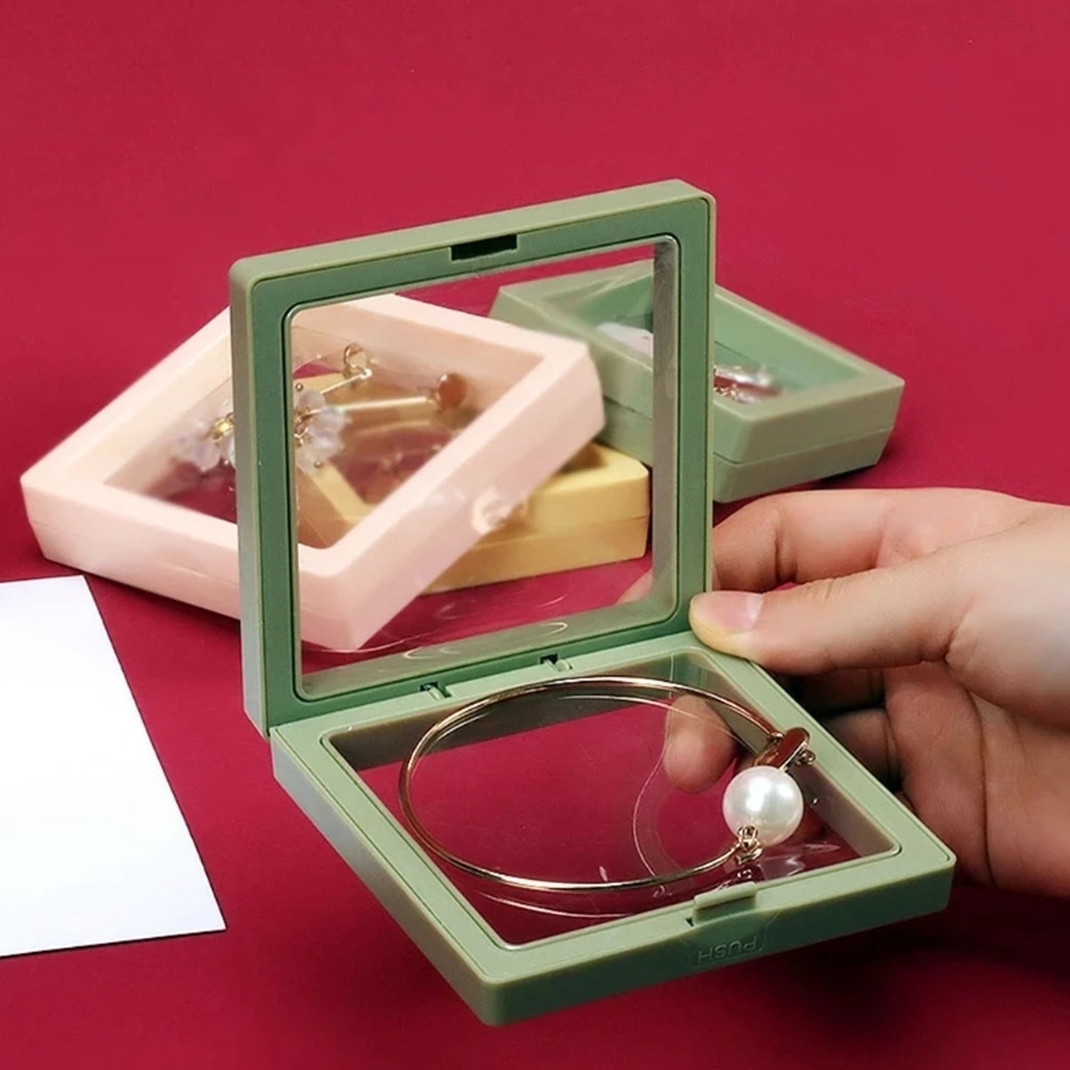 Gift Packaging 3d Floating Frame Display Case (1 Pc) - Springkart 
