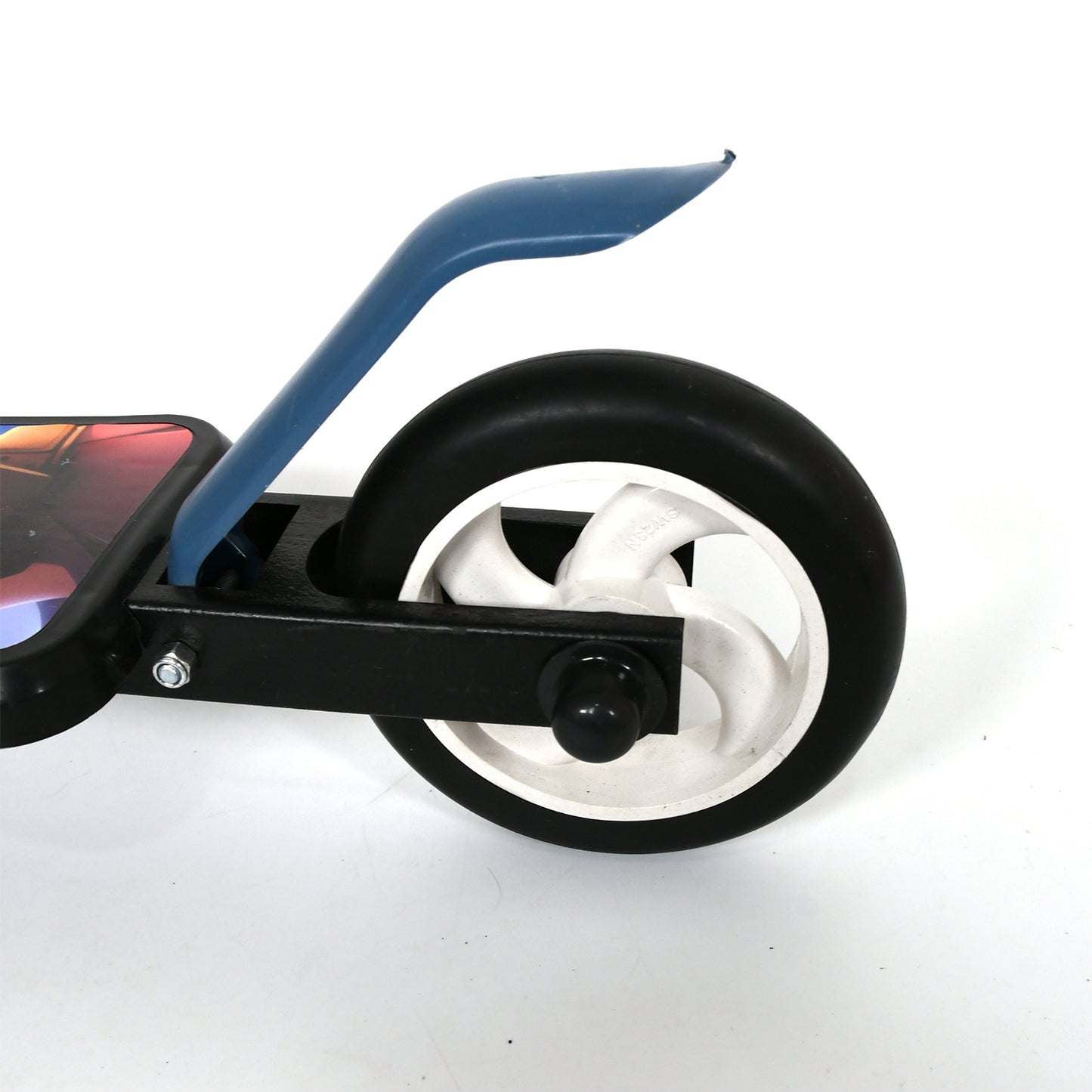Basic Kids Ride On Leg Push Scooter For Boys And Girls (4 - 8 Years Old Kids) Foldable Scooter Cycle With Height Adjustment For Boys And Girls Multicolor (1 Pc 2 Wheel) - Springkart 