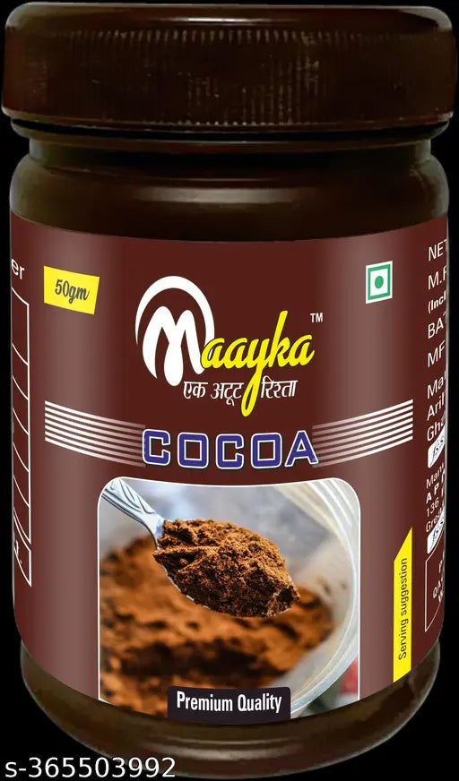 Maayka Premium | Vanilla Whipping Cream(125 Gram) ,  Cocoa Powder(50 Gram) & Rainbow Balls (50 Gram)