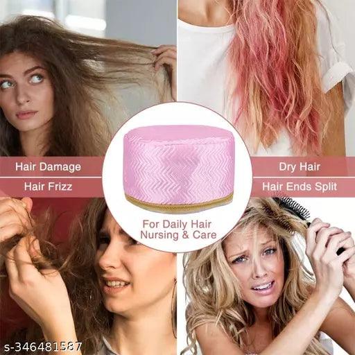 Hair Care Thermal Head Spa Cap Treatment with Beauty Steamer Nourishing Heating Cap, - Springkart 