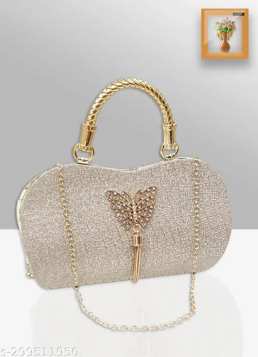 MAGNIFIQUE Stylish Bridal/Party Clutch for Women/Girls