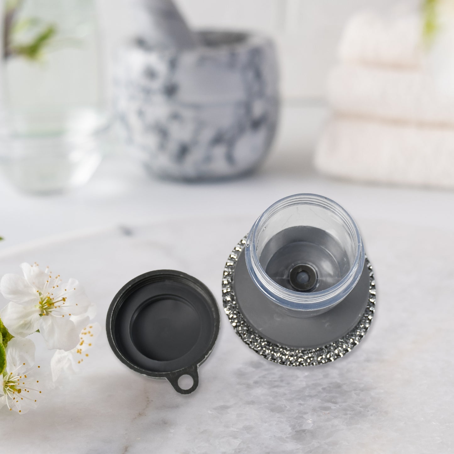 Soap Dispensing Palm Brush Washing Liquid Dish Brush Soap Pot Utensils With Dispenser Cleaning - Springkart 