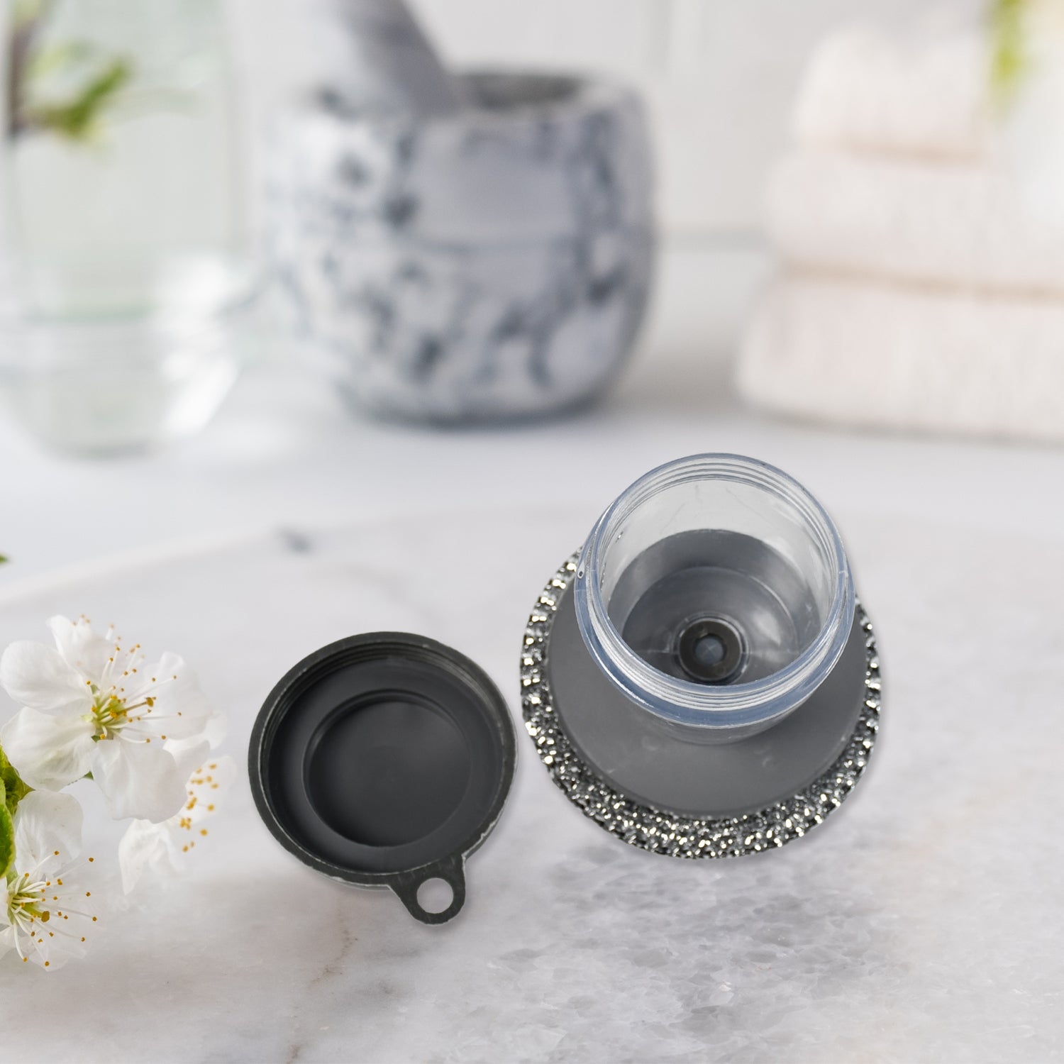 Soap Dispensing Palm Brush Washing Liquid Dish Brush Soap Pot Utensils With Dispenser Cleaning - Springkart 