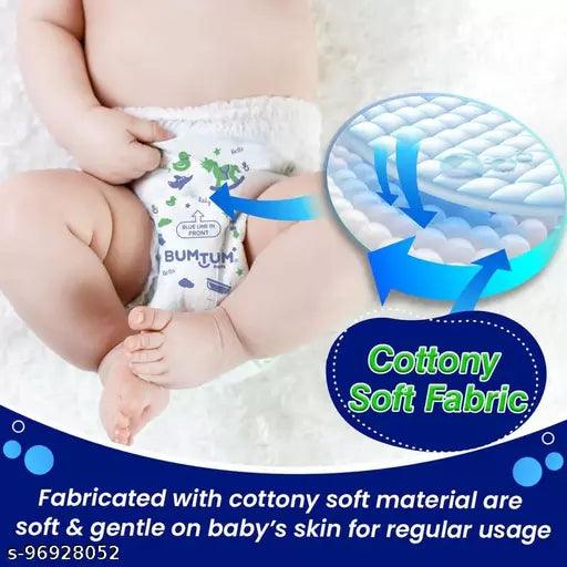 Baby Diaper Pants with Double Leakage Protection - 9 to 14 Kg (62 Count, Large) - Springkart 