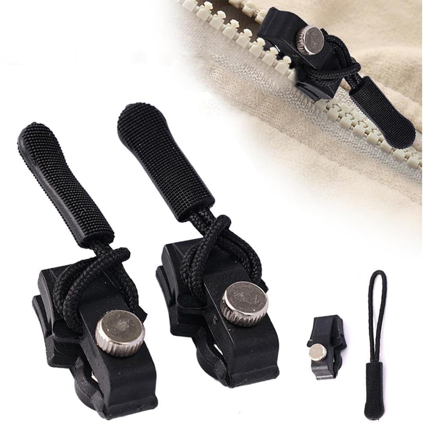 Portable Universal Detachable Zipper Slider (1 Pc Medium) - Springkart 