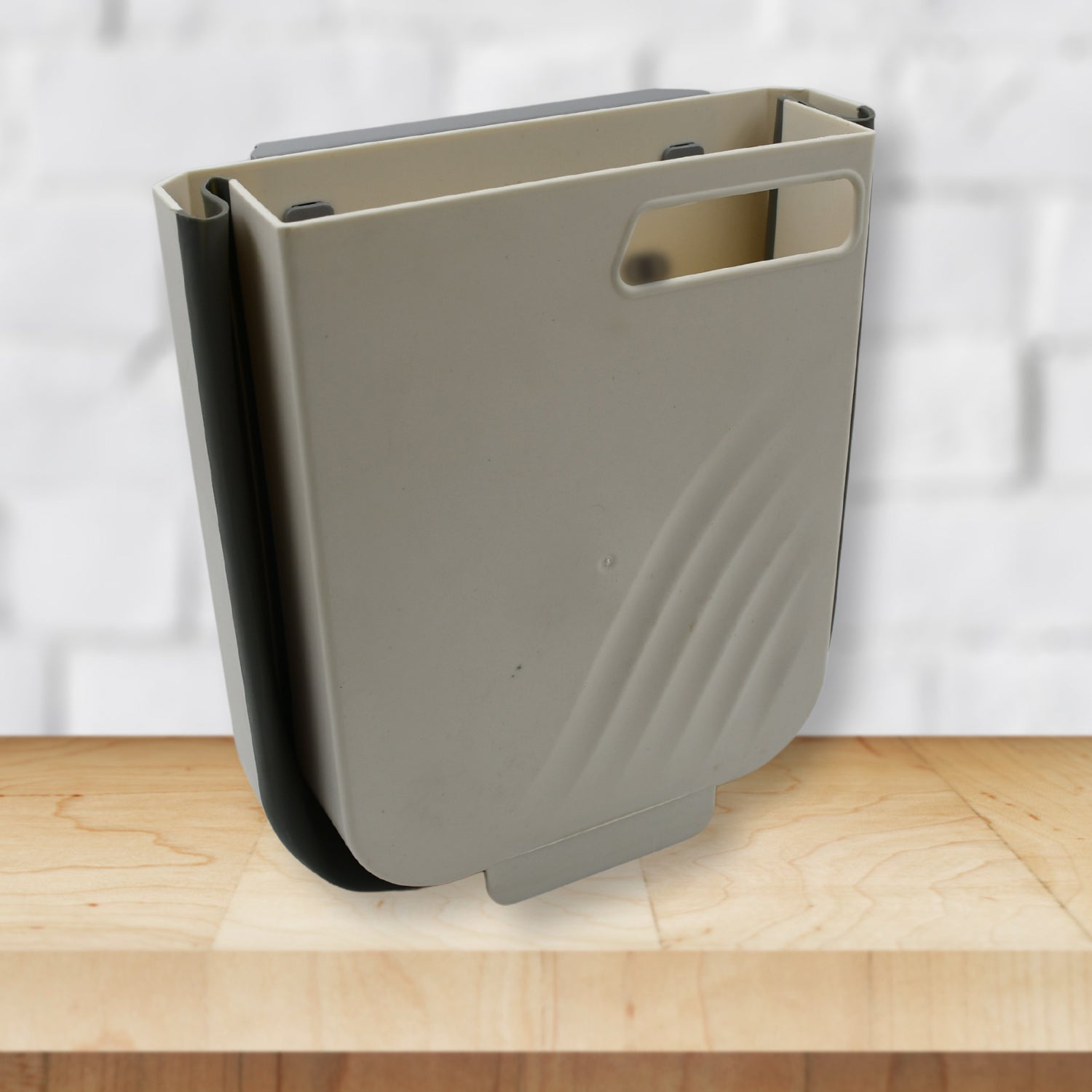 Hanging Trash Can For Kitchen Cabinet Door Small Collapsible Foldable Waste Bins Hanging Trash Holder For Bathroom Bedroom Office Car Portable - Springkart 