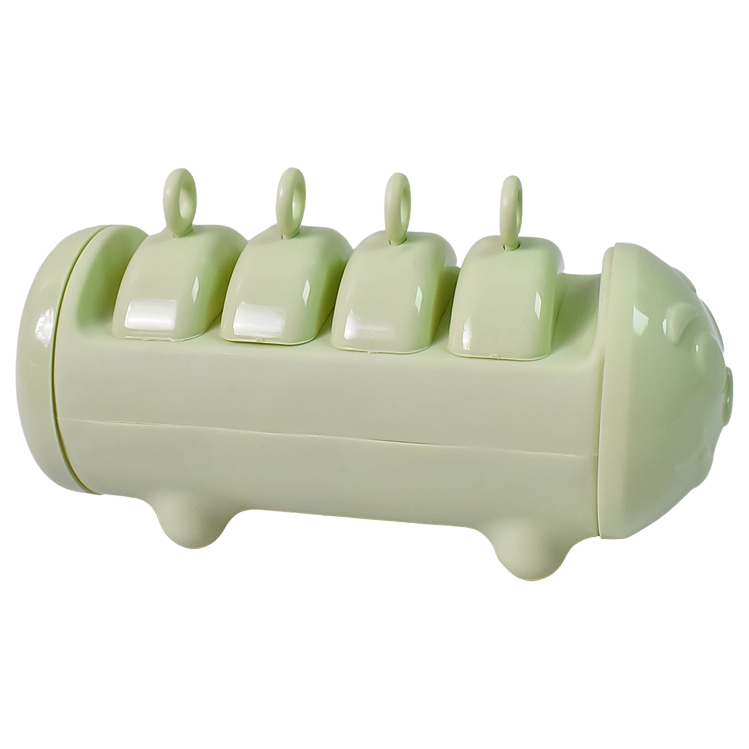 Plastic Ice Candy Maker 4 Compartment Grid Kulfi Candy (1 Pc) - Springkart 