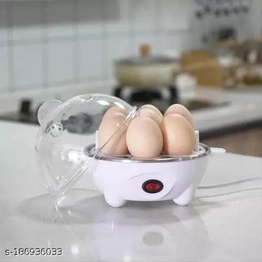 Egg Boiler Electric Automatic Off 7 Egg Poacher for Steaming - Springkart 