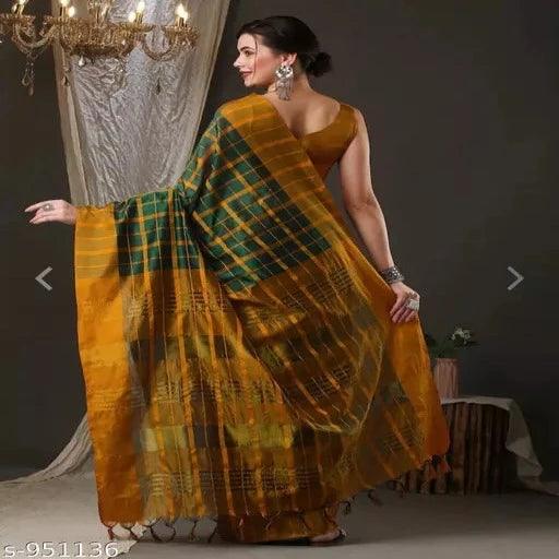 Stunning Cotton Printed Saree - Springkart 