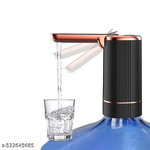 Electroculus Automatic Foldable Water Dispenser 20 Litre Bottle, Wireless Water Pump with USB Rechargeable Battery
