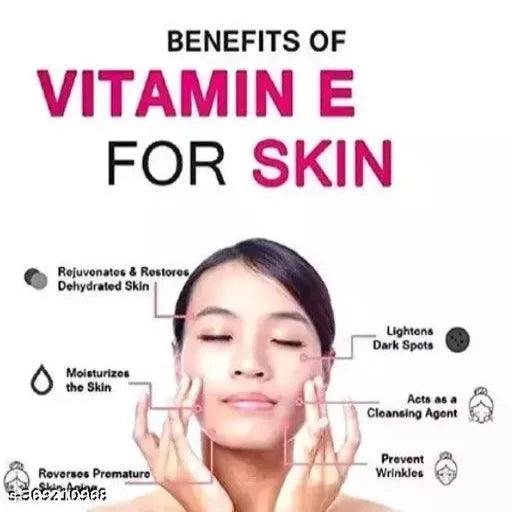 BesT Nutrition Vitamin E Capsules for Face and Hair, - Springkart 