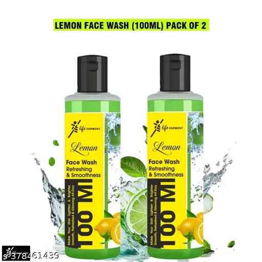 Face Wash With Vitamin C And Lemon For Dark Spot Reduction