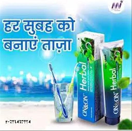 On&On Herbal Tooth Paste With Herbal Extracts 150 Gms( PACK OF 1) - Springkart 