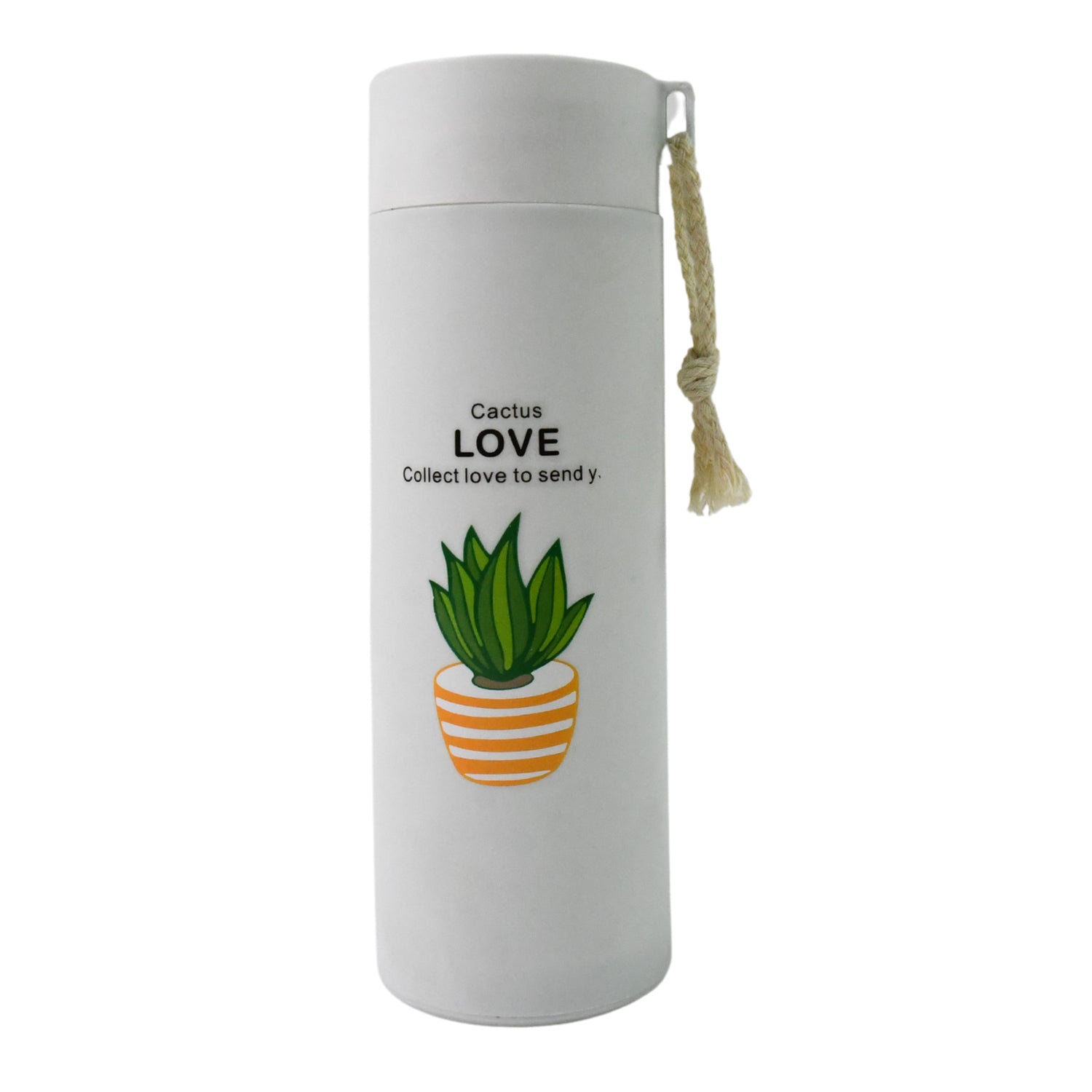 Outdoor Sport Glass Water Bottle Leakproof (450 Ml) - Springkart 