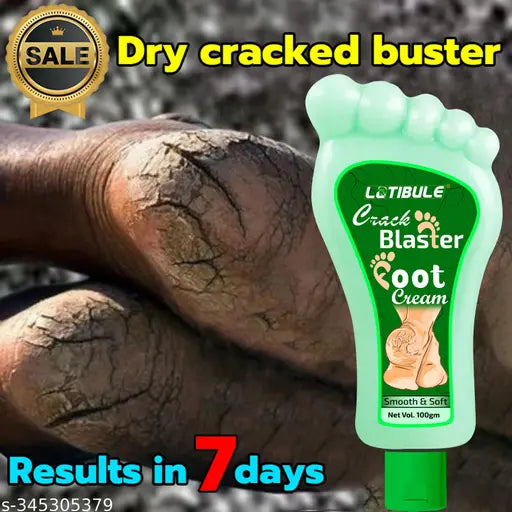 Crack Blaster Repair - Cracked Skin, Heel, Finger Healing Balm Cream (100gm)