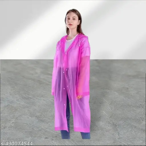 Classy Retro Men/women Raincoats