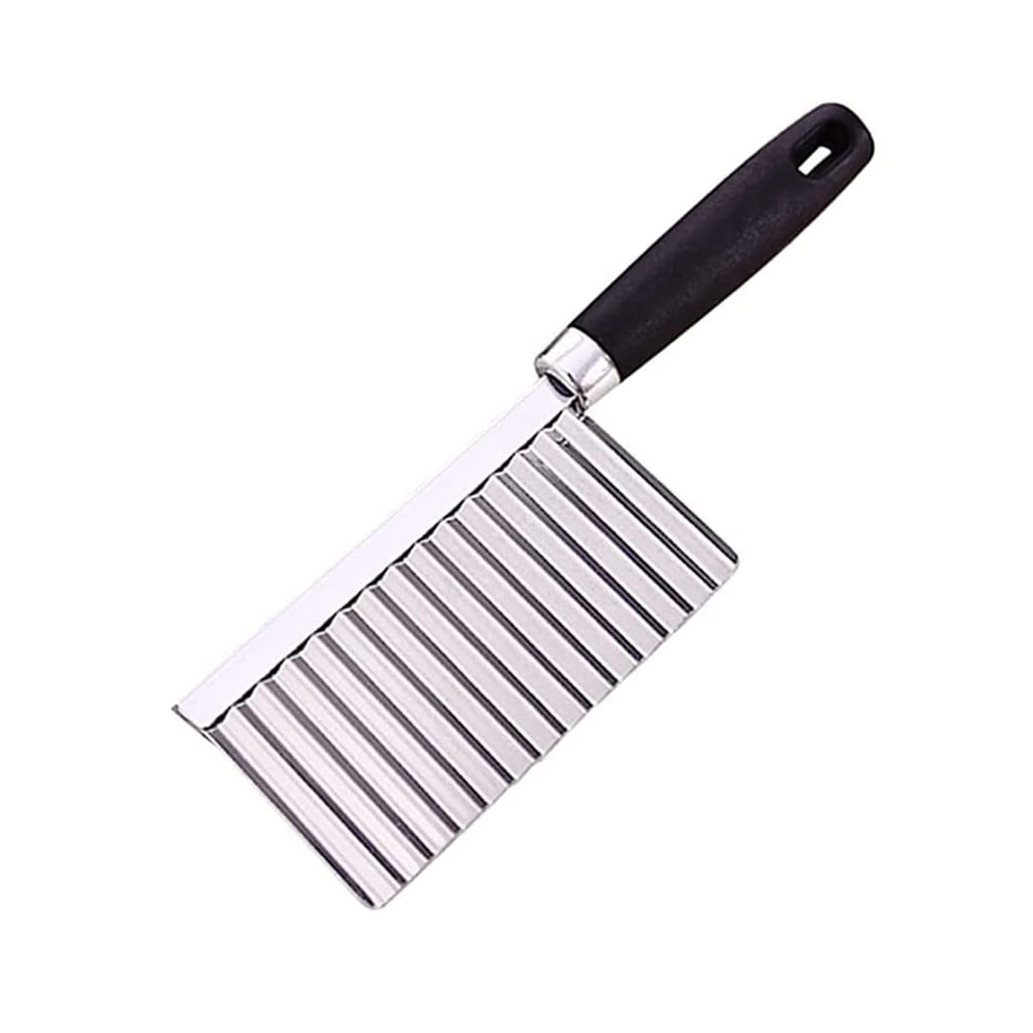 Stainless Steel Vegetable Salad Chopping Knife Crinkle Cutters - Springkart 