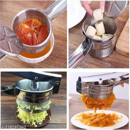 Kitchen Stainless Steel juicer Manual Fruit Juicer Hand juicer,PACK OF 1 - Springkart 