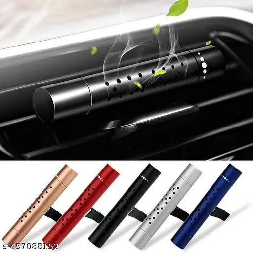 Perfume Diffuser New Alloy Car Vent Fragrance Solid Perfume For Car