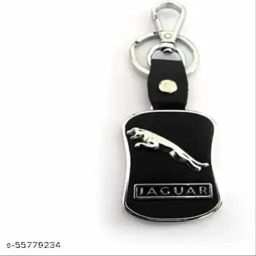 Alexus LEATHERITE BLACK Locking Key Chain - Springkart 