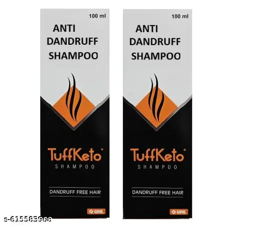 NEW ANTI DANDRUFF TUFFKETO SHAMPOO 100ML PACK OF TWO